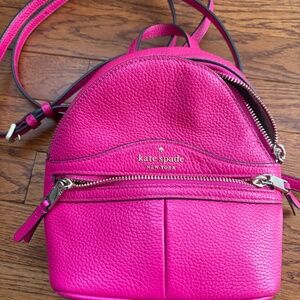 Kate Spade backpack (small, purse size)